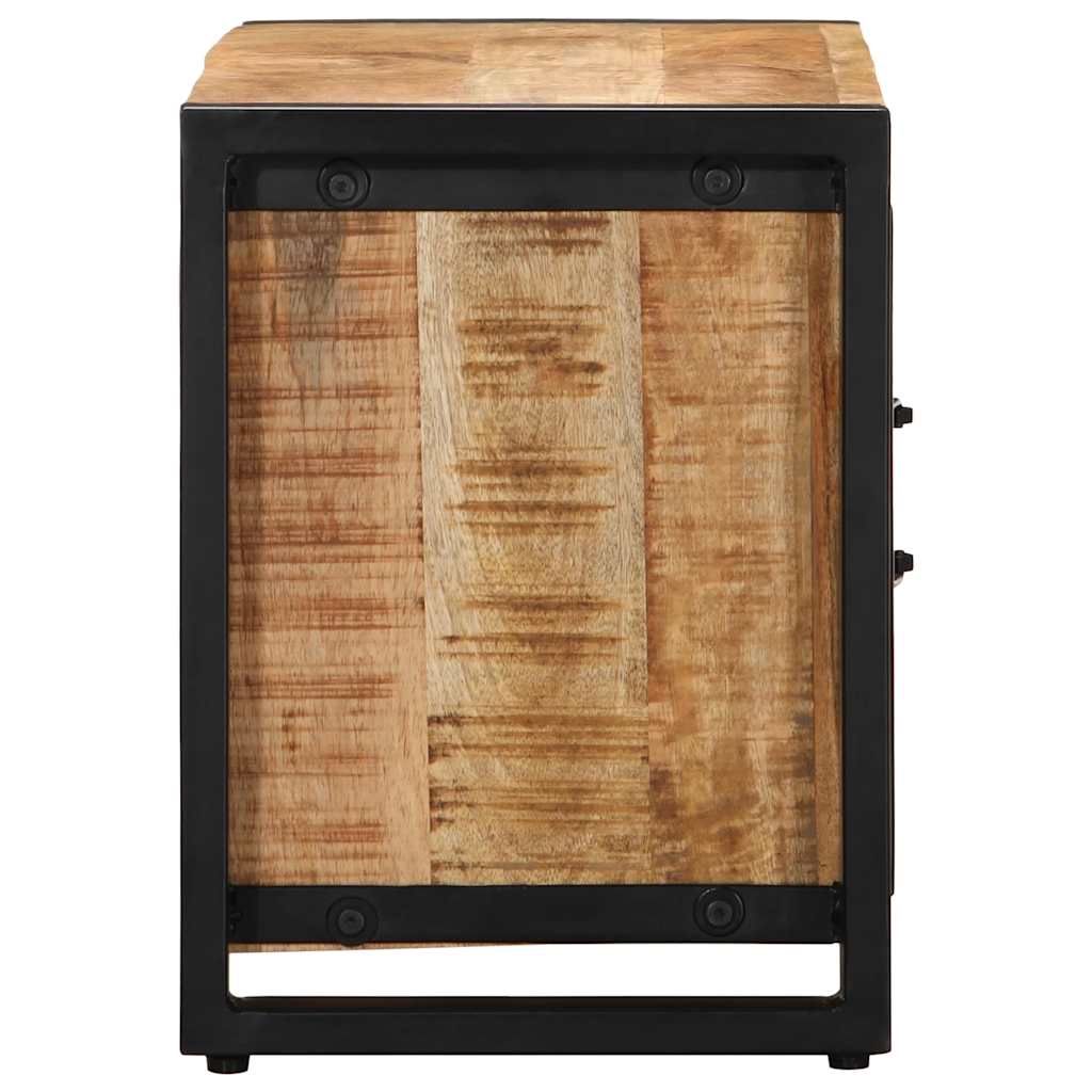 televizoriaus spintelė 80x30x40 cm Masyvus Rough Wood Mango