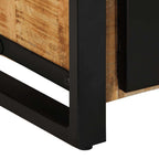 televizoriaus spintelė 80x30x40 cm Masyvus Rough Wood Mango