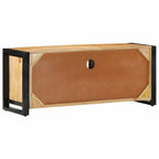 televizoriaus spintelė 100x30x40 cm Masyvus Rough Wood Mango
