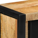televizoriaus spintelė 100x30x40 cm Masyvus Rough Wood Mango