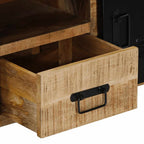 televizoriaus spintelė 100x30x40 cm Masyvus Rough Wood Mango