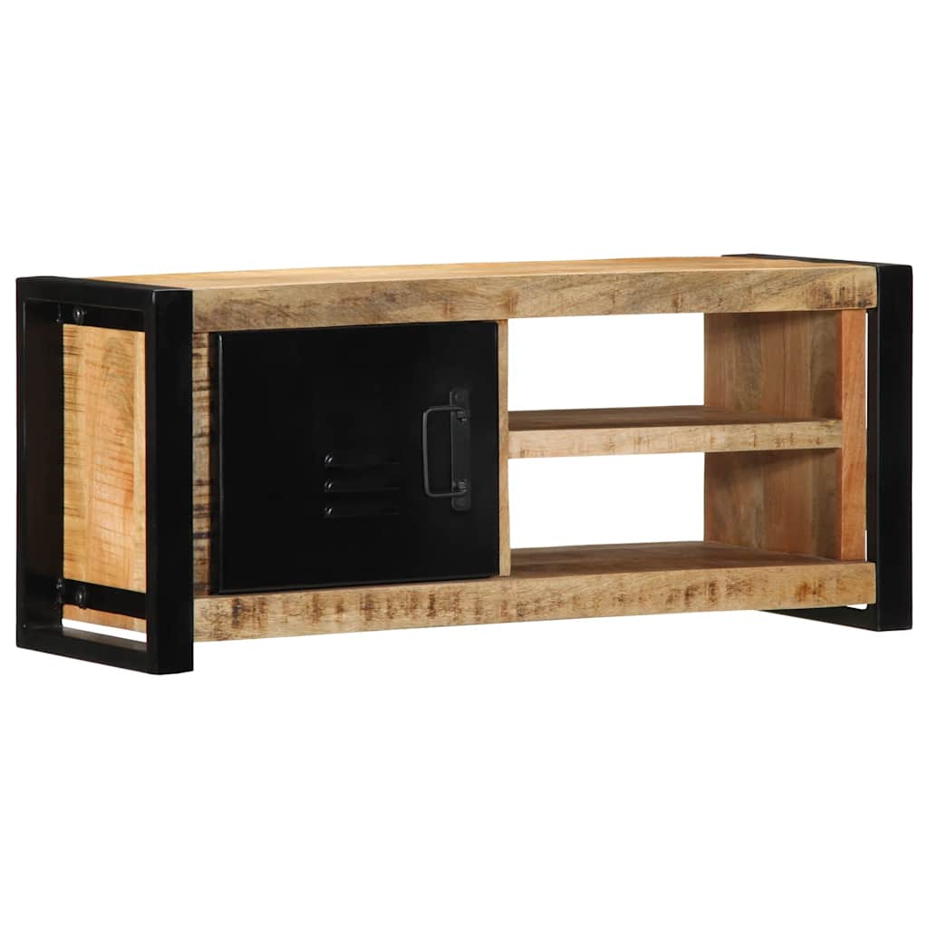 televizoriaus spintelė 80x30x35 cm Masyvus Rough Wood Mango