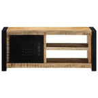 televizoriaus spintelė 80x30x35 cm Masyvus Rough Wood Mango