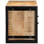 televizoriaus spintelė 80x30x35 cm Masyvus Rough Wood Mango