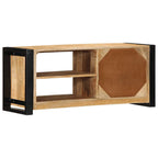 televizoriaus spintelė 80x30x35 cm Masyvus Rough Wood Mango