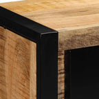 televizoriaus spintelė 80x30x35 cm Masyvus Rough Wood Mango
