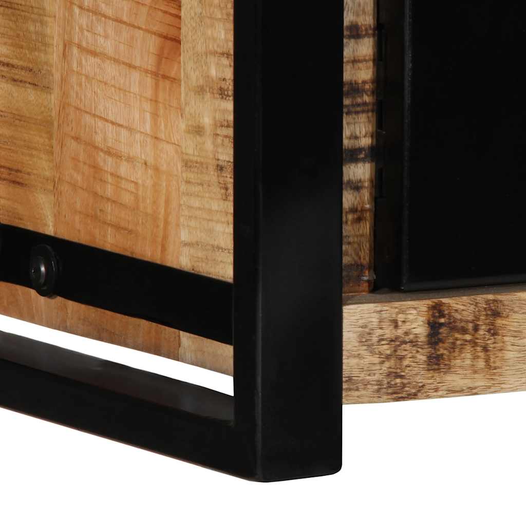 televizoriaus spintelė 80x30x35 cm Masyvus Rough Wood Mango