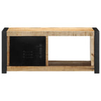 televizoriaus spintelė 80x30x35 cm Masyvus Rough Wood Mango