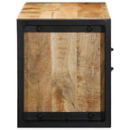 televizoriaus spintelė 80x30x35 cm Masyvus Rough Wood Mango