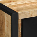 televizoriaus spintelė 80x30x35 cm Masyvus Rough Wood Mango