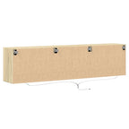 Sieninė TV spintelė su LED lemputėmis, ąžuolo, 180x31x45cm