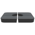 Skėčio nuo saulės pagrindo rinkinys, 4 dalių, 100kg, PP