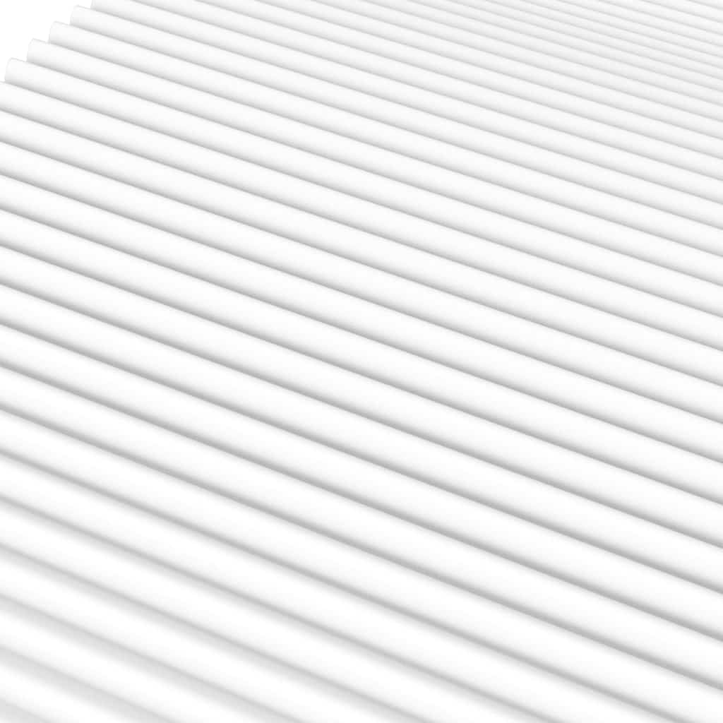 Poroloninis čiužinys, baltos spalvos, 100x220cm, H2/H3 kietumo