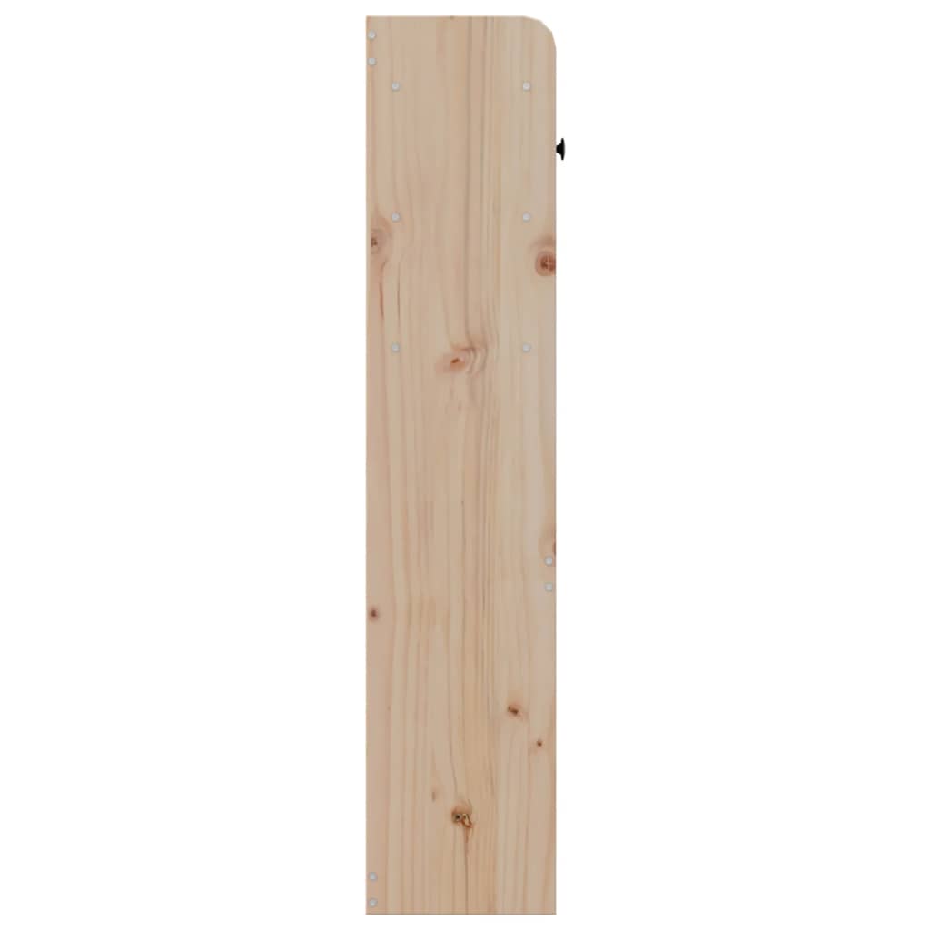 Galvūgalis su daiktų laikymo vieta, 180cm, pušies masyvas