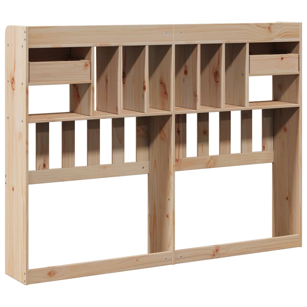 Galvūgalis su daiktų laikymo vieta, 140cm, pušies masyvas