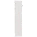 Galvūgalis su daiktų laikymo vieta, baltas, 140cm, pušis