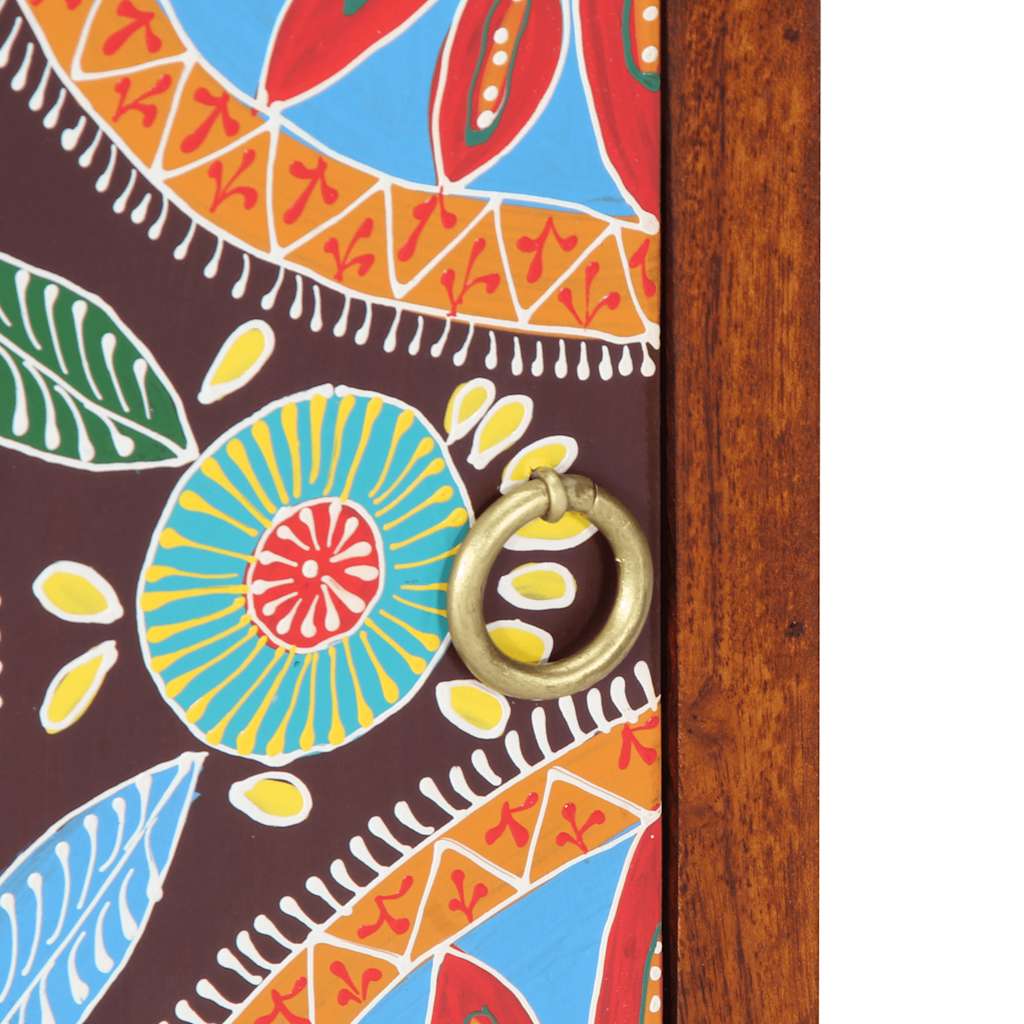 naktinė spintelė 2 vnt 40x30x45 cm akacijos masyvo