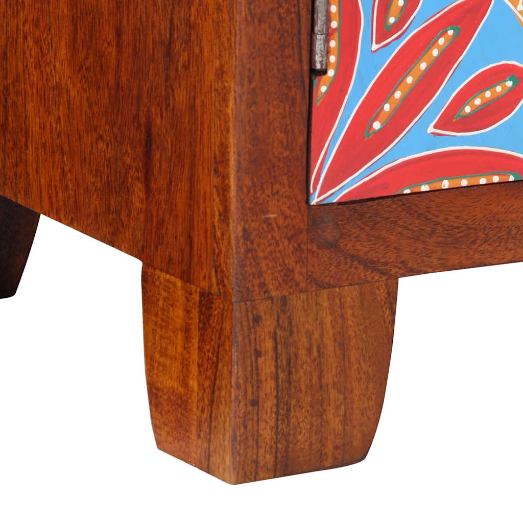 naktinė spintelė 2 vnt 40x30x45 cm akacijos masyvo