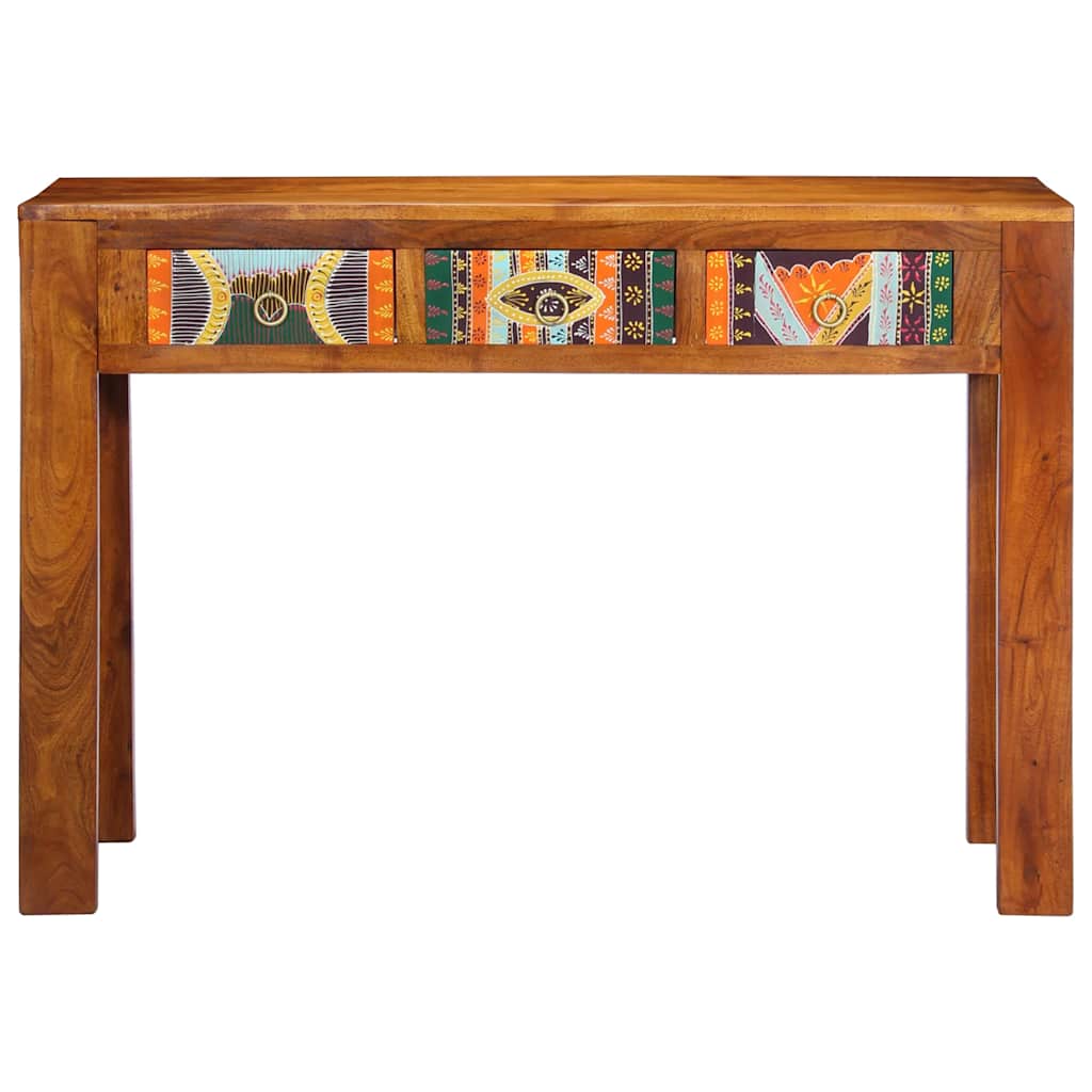 Konsolinis staliukas, 110x35x75cm, akacijos medienos masyvas