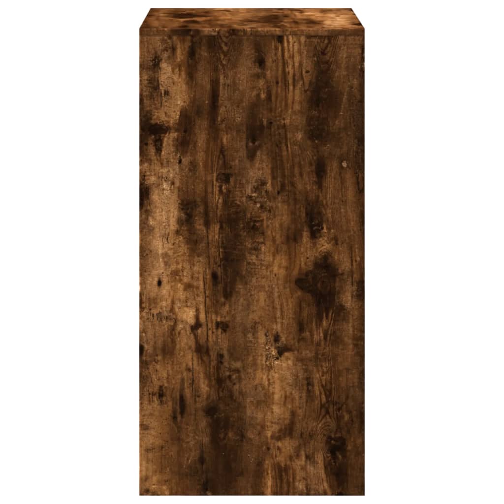 Baro stalas, dūminio ąžuolo, 51x50x103,5cm, apdirbta mediena