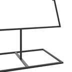 Metalinė Kalėdų eglutė, juodos spalvos, 150 cm