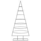 Metalinė Kalėdų eglutė, juodos spalvos, 210cm
