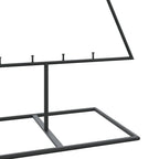 Metalinė Kalėdų eglutė, juodos spalvos, 150 cm