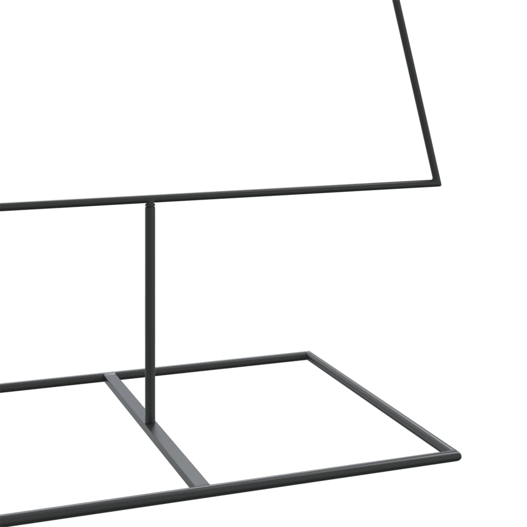 Metalinė Kalėdų eglutė, juodos spalvos, 210cm