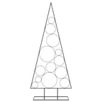 Metalinė Kalėdų eglutė, juodos spalvos, 150 cm