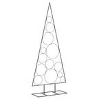 Metalinė Kalėdų eglutė, juodos spalvos, 150 cm