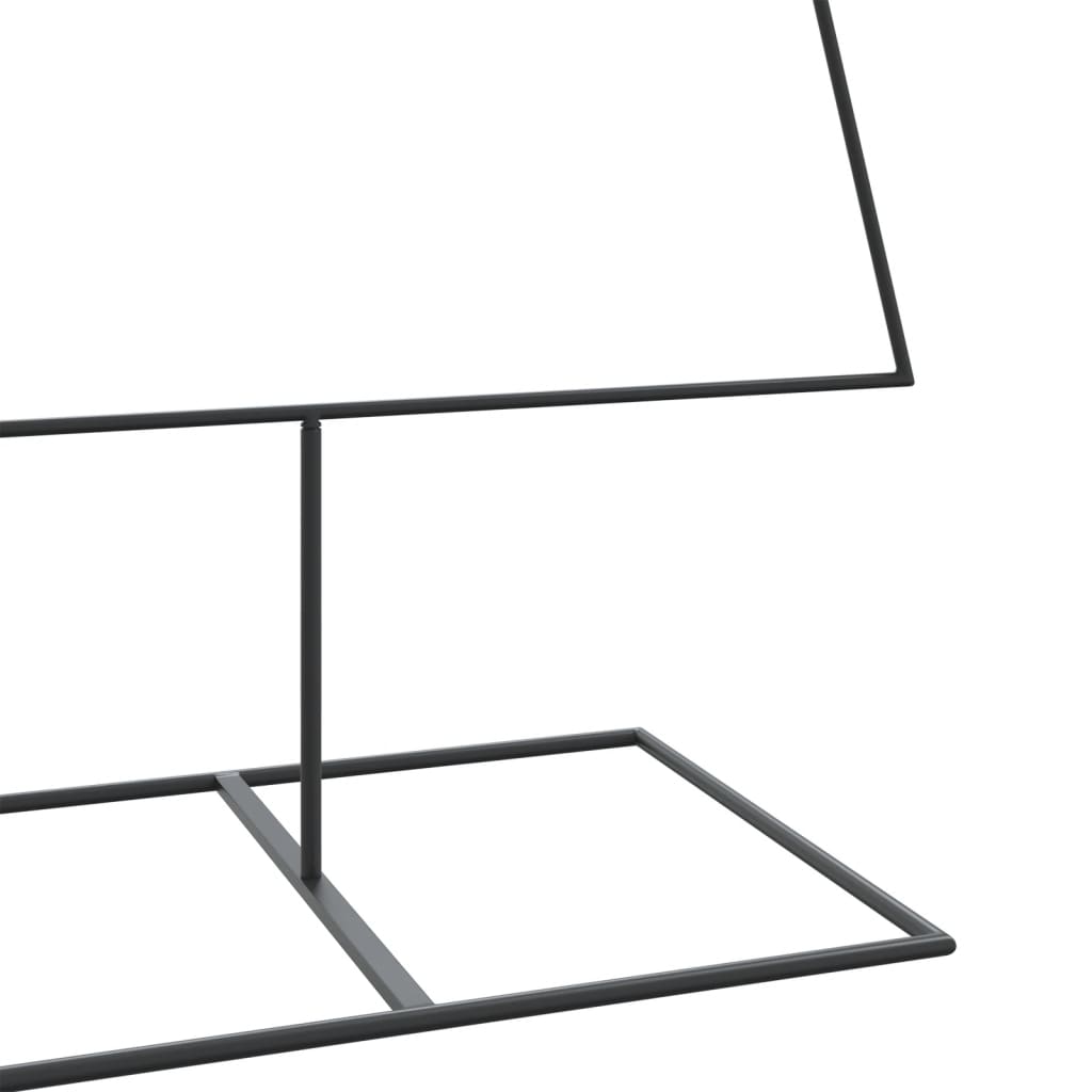 Metalinė Kalėdų eglutė, juodos spalvos, 210cm