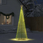 LED Kalėdų eglutė 475 LED Šiltai balta 247 cm