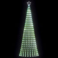 LED Kalėdų eglutė 475 LED Šalta Balta 247 cm