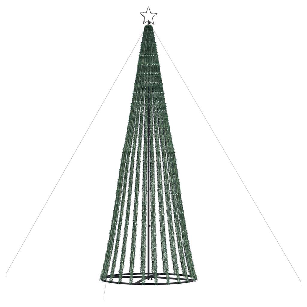 LED Kalėdų eglutė 1028 LEDs Šilta Balta 403 cm