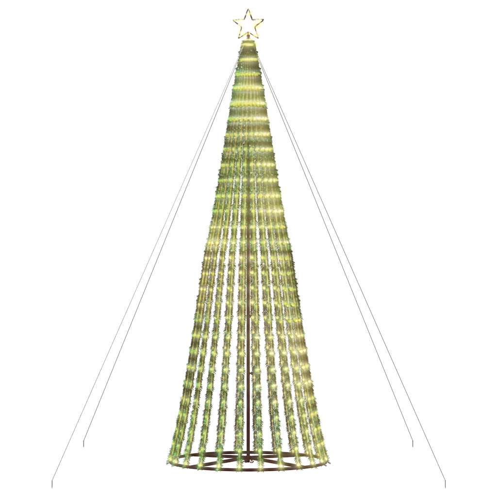 LED Kalėdų eglutė 1028 LEDs Šilta Balta 403 cm