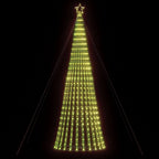 LED Kalėdų eglutė 1028 LEDs Šilta Balta 403 cm