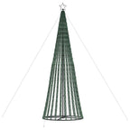LED Kalėdų eglutė 1028 LEDs Šalta Balta 403 cm
