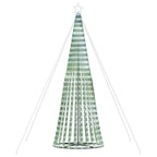 LED Kalėdų eglutė 1028 LEDs Šalta Balta 403 cm