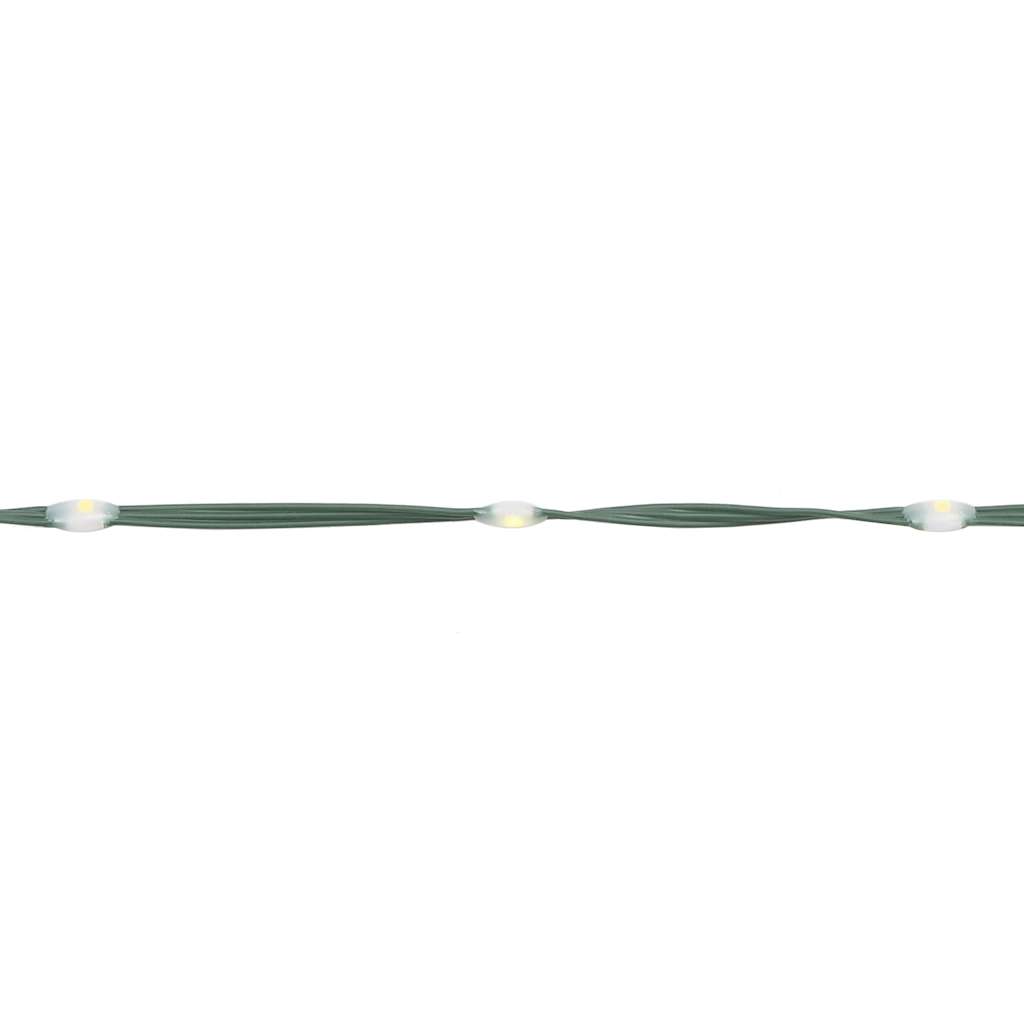 LED Kalėdų eglutė 1028 LEDs Šalta Balta 403 cm