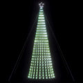LED Kalėdų eglutė 1028 LEDs Šalta Balta 403 cm