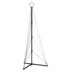 LED Kalėdų eglutė 363 LEDs Šilta Balta 182 cm