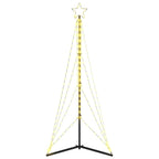 LED Kalėdų eglutė 363 LEDs Šilta Balta 182 cm