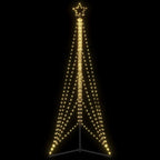 LED Kalėdų eglutė 525 LEDs Šilta Balta 302 cm
