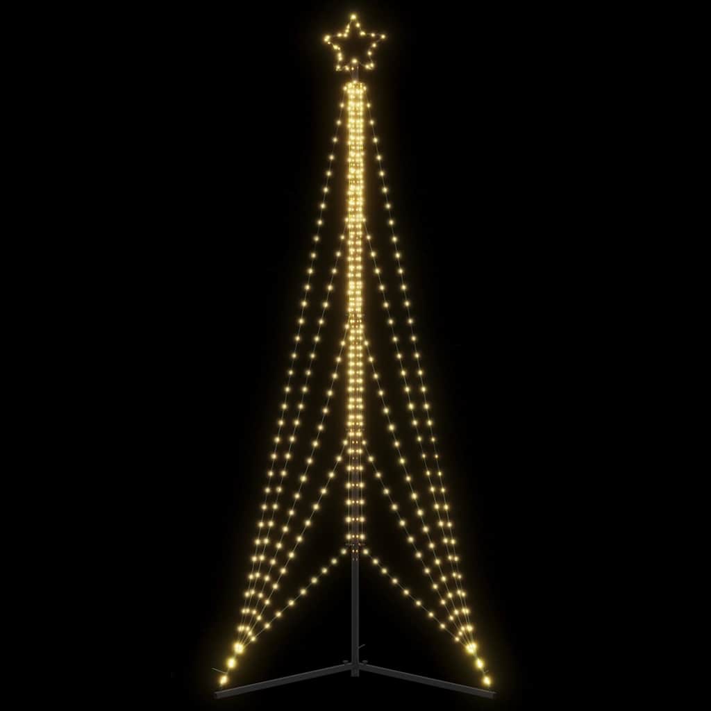 LED Kalėdų eglutė 525 LEDs Šilta Balta 302 cm