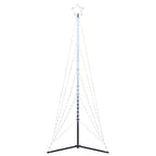 LED Kalėdų eglutė 525 LED Šalta Balta 302 cm