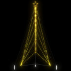 LED Kalėdų eglutė 615 LEDs Šiltai balta 404,5 cm