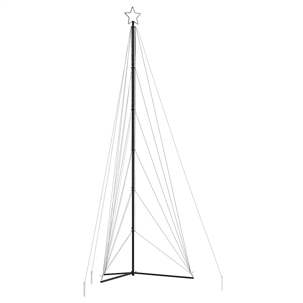 vidaXL LED Kalėdų eglutė 861 LEDs Šilta Balta 478 cm