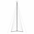 LED Kalėdų eglutė 861 LEDs Šilta Balta 478 cm