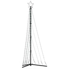LED Kalėdų eglutė 339 LED Šiltai Balta 187 cm