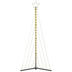 LED Kalėdų eglutė 339 LED Šiltai Balta 187 cm